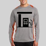 Long Sleeve Heather Colorblock Contender ™ Tee Thumbnail