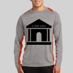 Long Sleeve Heather Colorblock Contender ™ Tee Thumbnail