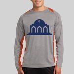 Long Sleeve Heather Colorblock Contender ™ Tee Thumbnail