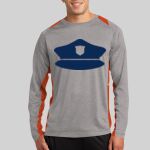 Long Sleeve Heather Colorblock Contender ™ Tee Thumbnail