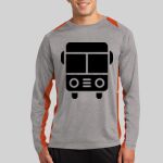 Long Sleeve Heather Colorblock Contender ™ Tee Thumbnail