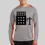 Long Sleeve Heather Colorblock Contender ™ Tee Thumbnail