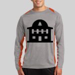 Long Sleeve Heather Colorblock Contender ™ Tee Thumbnail