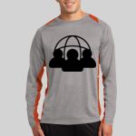 Long Sleeve Heather Colorblock Contender ™ Tee Thumbnail