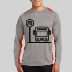 Long Sleeve Heather Colorblock Contender ™ Tee Thumbnail
