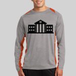 Long Sleeve Heather Colorblock Contender ™ Tee Thumbnail