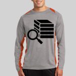 Long Sleeve Heather Colorblock Contender ™ Tee Thumbnail