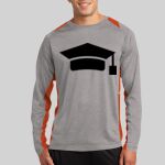 Long Sleeve Heather Colorblock Contender ™ Tee Thumbnail