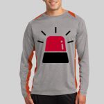 Long Sleeve Heather Colorblock Contender ™ Tee Thumbnail