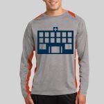 Long Sleeve Heather Colorblock Contender ™ Tee Thumbnail