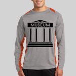 Long Sleeve Heather Colorblock Contender ™ Tee Thumbnail