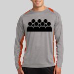 Long Sleeve Heather Colorblock Contender ™ Tee Thumbnail