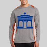 Long Sleeve Heather Colorblock Contender ™ Tee Thumbnail