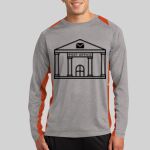 Long Sleeve Heather Colorblock Contender ™ Tee Thumbnail