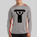 Long Sleeve Heather Colorblock Contender ™ Tee Thumbnail
