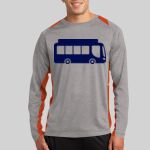 Long Sleeve Heather Colorblock Contender ™ Tee Thumbnail