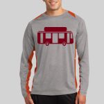 Long Sleeve Heather Colorblock Contender ™ Tee Thumbnail