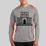 Long Sleeve Heather Colorblock Contender ™ Tee Thumbnail