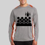 Long Sleeve Heather Colorblock Contender ™ Tee Thumbnail