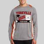 Long Sleeve Heather Colorblock Contender ™ Tee Thumbnail