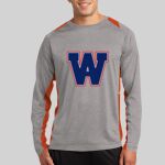 Long Sleeve Heather Colorblock Contender ™ Tee Thumbnail