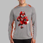 Long Sleeve Heather Colorblock Contender ™ Tee Thumbnail