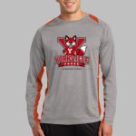 Long Sleeve Heather Colorblock Contender ™ Tee Thumbnail