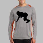 Long Sleeve Heather Colorblock Contender ™ Tee Thumbnail