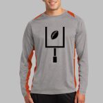 Long Sleeve Heather Colorblock Contender ™ Tee Thumbnail