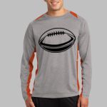 Long Sleeve Heather Colorblock Contender ™ Tee Thumbnail
