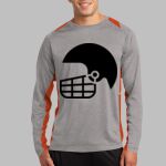 Long Sleeve Heather Colorblock Contender ™ Tee Thumbnail