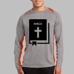 Long Sleeve Heather Colorblock Contender ™ Tee Thumbnail