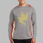 Long Sleeve Heather Colorblock Contender ™ Tee Thumbnail