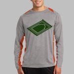 Long Sleeve Heather Colorblock Contender ™ Tee Thumbnail