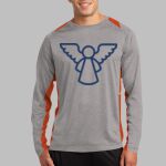 Long Sleeve Heather Colorblock Contender ™ Tee Thumbnail