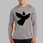 Long Sleeve Heather Colorblock Contender ™ Tee Thumbnail
