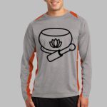 Long Sleeve Heather Colorblock Contender ™ Tee Thumbnail
