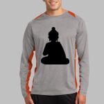 Long Sleeve Heather Colorblock Contender ™ Tee Thumbnail