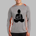 Long Sleeve Heather Colorblock Contender ™ Tee Thumbnail