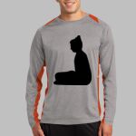 Long Sleeve Heather Colorblock Contender ™ Tee Thumbnail