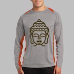 Long Sleeve Heather Colorblock Contender ™ Tee Thumbnail