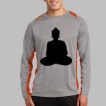 Long Sleeve Heather Colorblock Contender ™ Tee Thumbnail