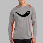 Long Sleeve Heather Colorblock Contender ™ Tee Thumbnail