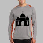Long Sleeve Heather Colorblock Contender ™ Tee Thumbnail