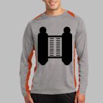 Long Sleeve Heather Colorblock Contender ™ Tee Thumbnail