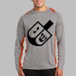 Long Sleeve Heather Colorblock Contender ™ Tee Thumbnail
