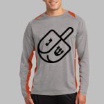Long Sleeve Heather Colorblock Contender ™ Tee Thumbnail
