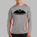 Long Sleeve Heather Colorblock Contender ™ Tee Thumbnail