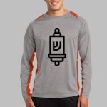 Long Sleeve Heather Colorblock Contender ™ Tee Thumbnail