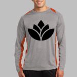 Long Sleeve Heather Colorblock Contender ™ Tee Thumbnail
